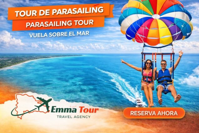 Parasailing en Punta Cana: Vive la Emoción de Volar sobre el Caribe